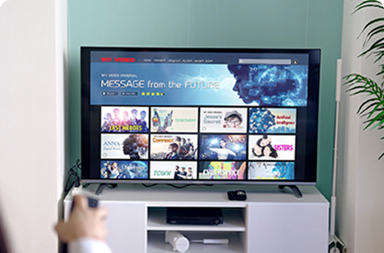 スマートテレビ